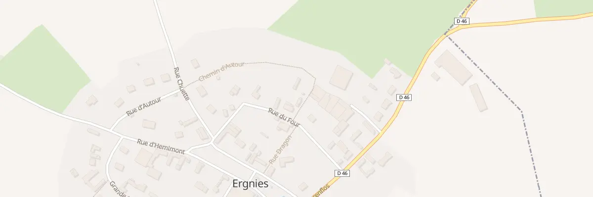 Plan du 5 Rue du Four à Ergnies