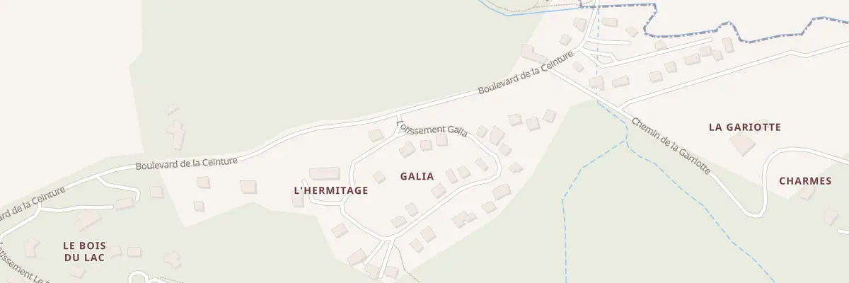 Plan du 4 Lot Galia aux Brunels