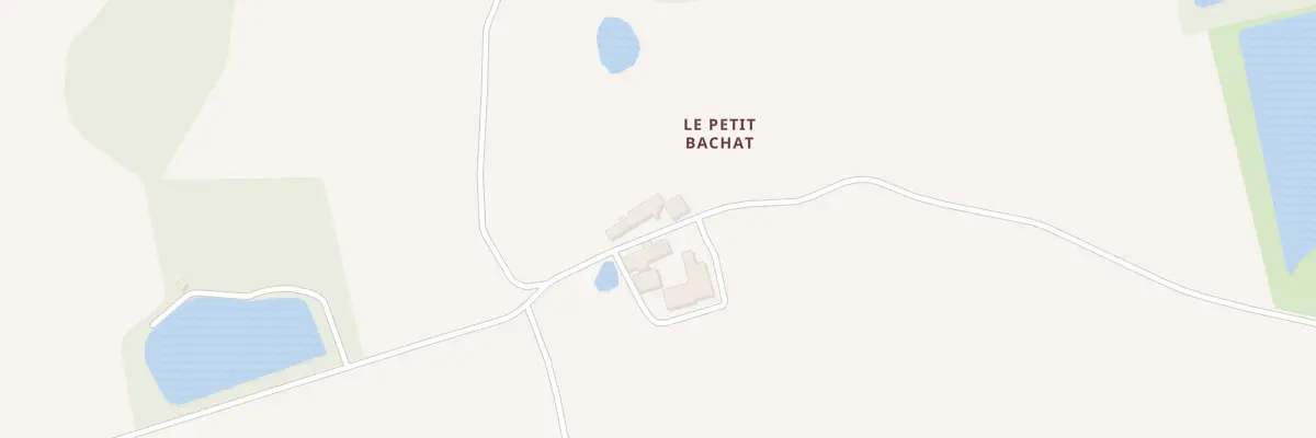 Plan du 2 Le Petit Bachat à Pruniers