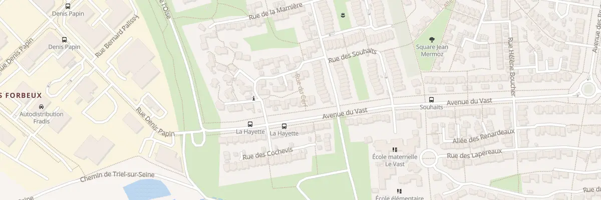 Plan du 26 Av du Vast à Jouy-le-Moutier
