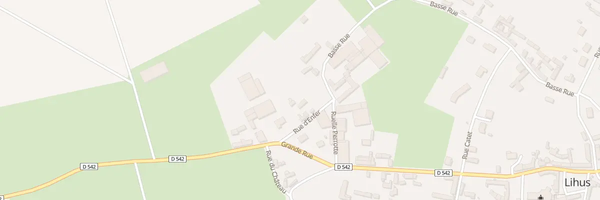 Plan du 2 Rue d’Enfer à Lihus