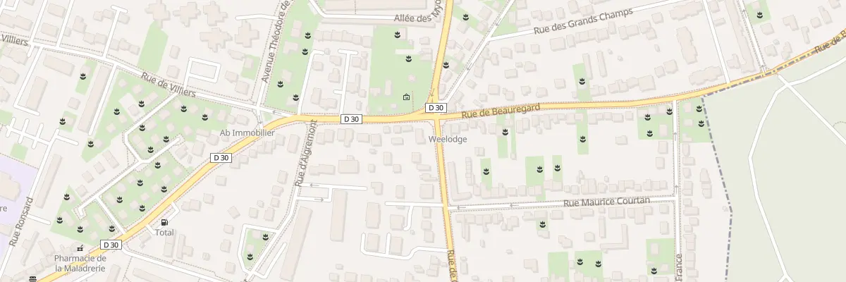 Plan du 2 Rue de Chambourcy à Poissy