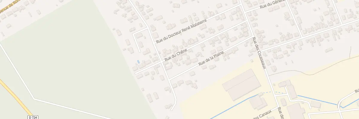 Plan du 19 Rue du Chêne à Salbris