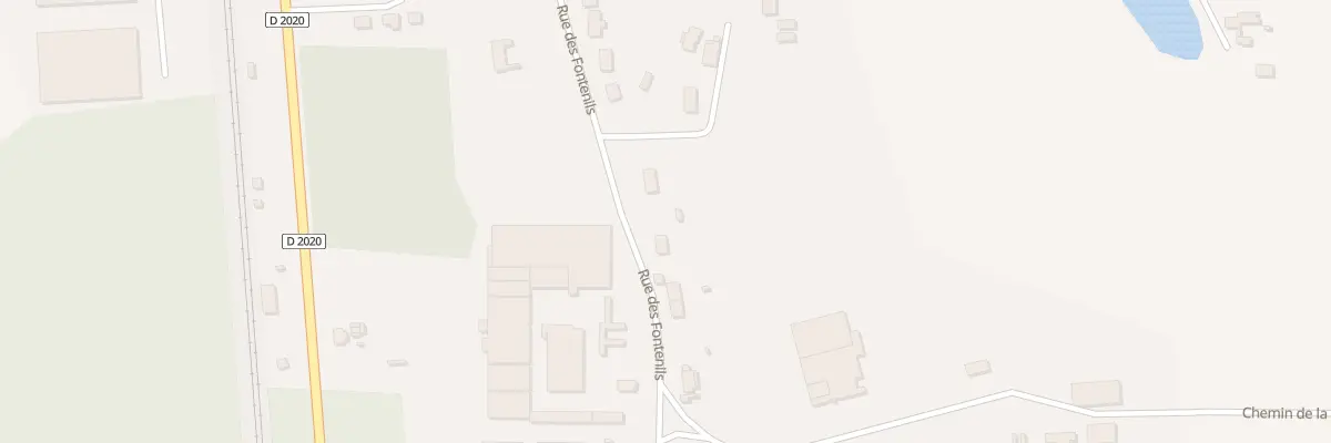Plan du 19B Rue des Fontenils à Nouan-le-Fuzelier