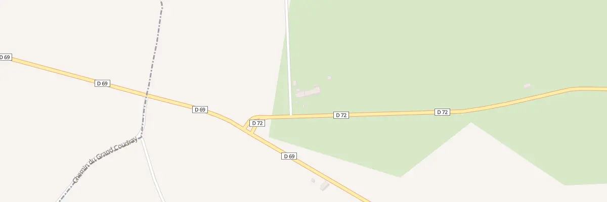 Plan du 5130 La Chaume Perret à Thevet-Saint-Julien