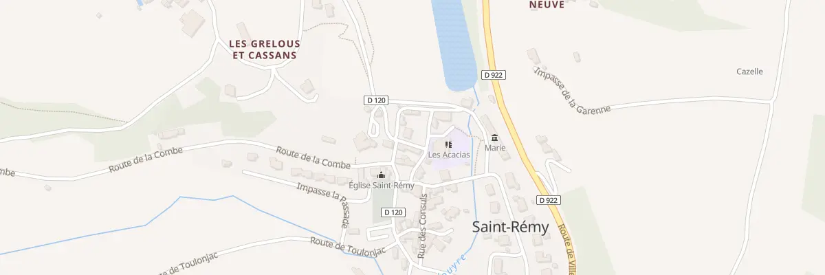 Plan du 5007 Saint Remy à Saint-Rémy