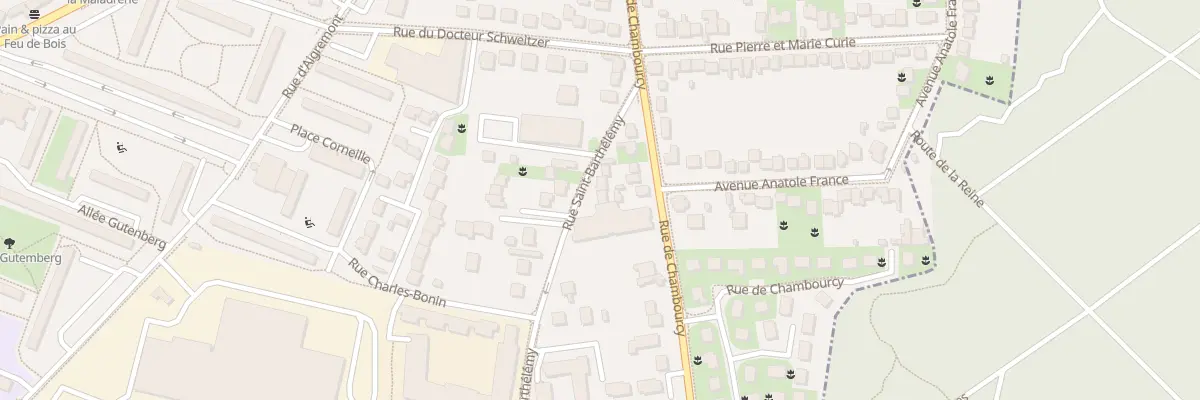Plan du 9 Rue St Barthelemy à Poissy