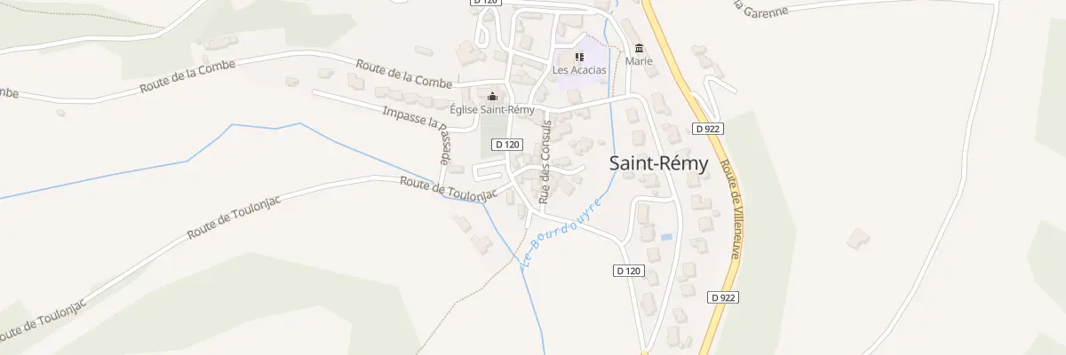 Plan du 5018A Saint Remy à Saint-Rémy