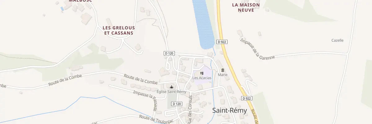 Plan du 5006 Saint Remy à Saint-Rémy