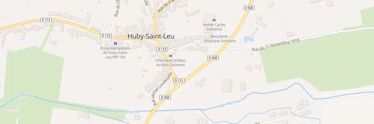 Plan du 8 Rue du Huit Mai 1945 à Hesdin-la-Forêt