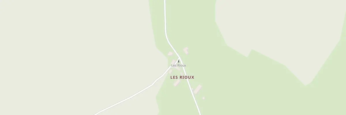 Plan du 2 Les Rioux à Saint-Merd-les-Oussines