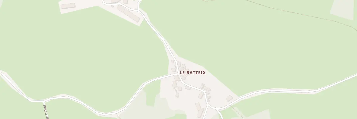 Plan du 5097 Le Batteix à Châtelus-Malvaleix