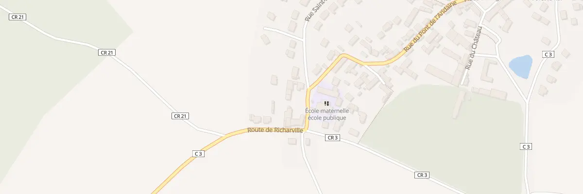 Plan du 50 Rue du Pont de l’Aridaine à La Forêt-le-Roi