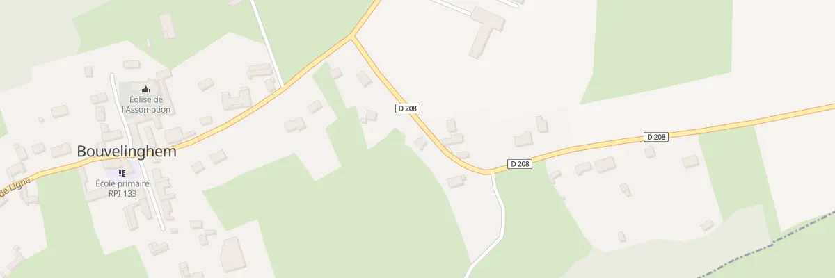 Plan du 70B Rue l’As de Licques à Bouvelinghem