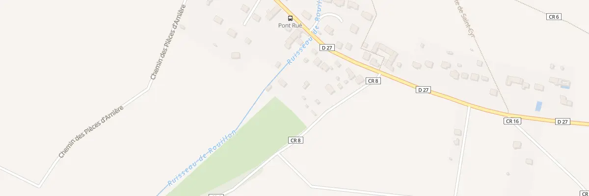 Plan du 42 Rue du Pont Rue à Saint-Cyr-sous-Dourdan