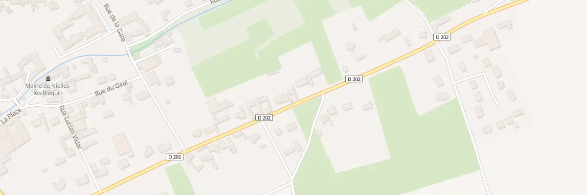 Plan du 17 Rue Bernard Chochoy à Nielles-lès-Bléquin