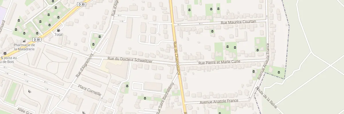 Plan du 28 Rue de Chambourcy à Poissy