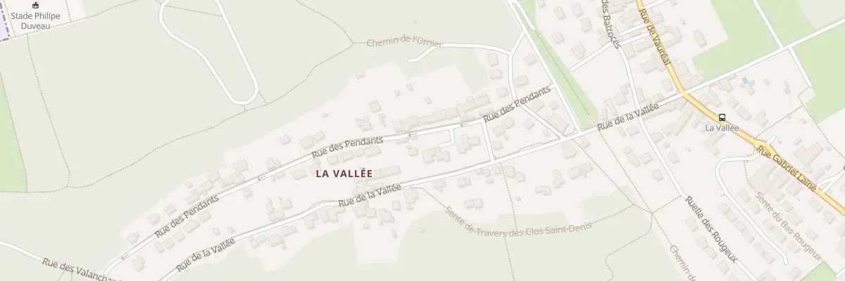 Plan du 9 Rue des Pendants à Jouy-le-Moutier