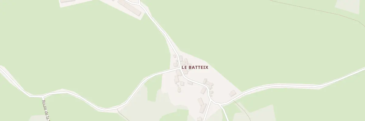 Plan du 7 Le Batteix à Châtelus-Malvaleix