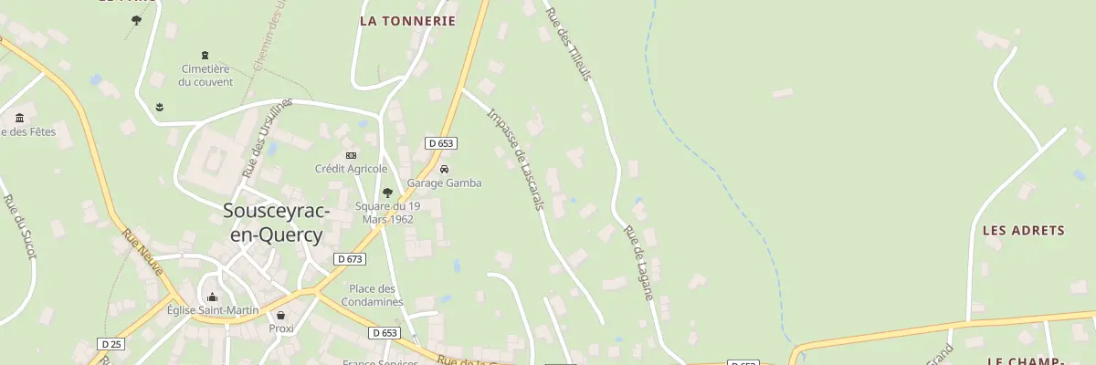 Plan du 5483 Sousceyrac à Sousceyrac-en-Quercy