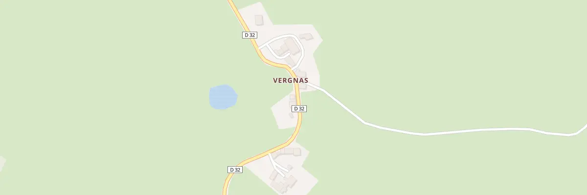Plan du 1 Vergnas à Saint-Sulpice-les-Champs