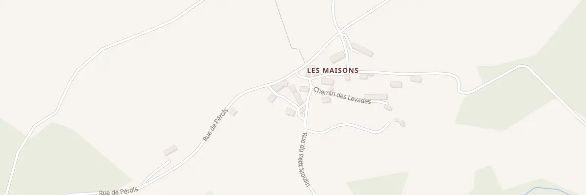 Plan du 5079 Les Maisons à Saint-Merd-les-Oussines