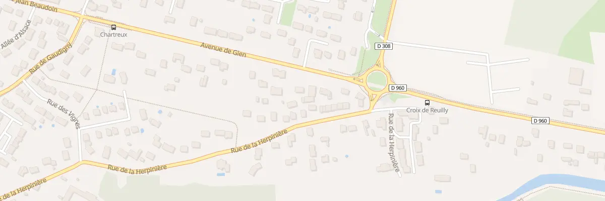 Plan du 113 Rue de la Herpinière à Chécy