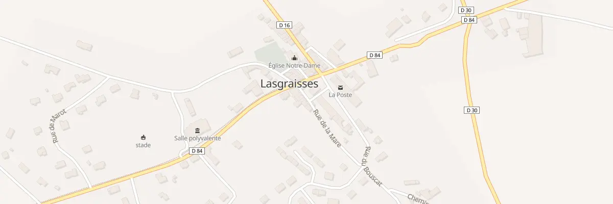 Plan du 8 Rue de la Mare à Lasgraisses
