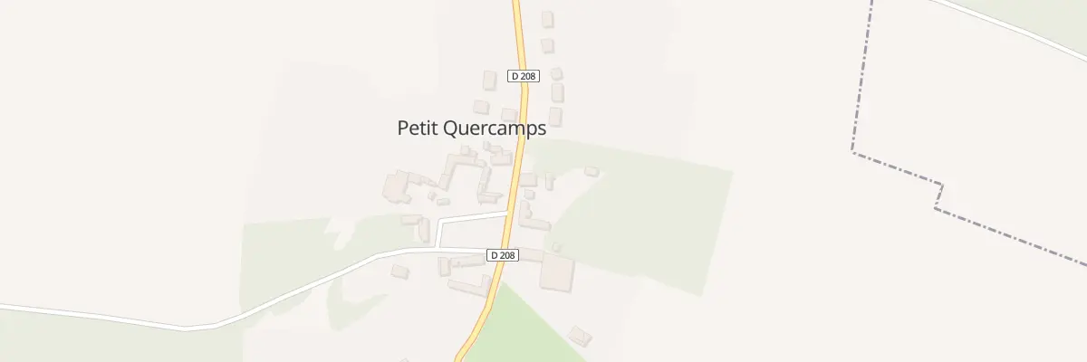 Plan du 110 Rue Hameau de Petit-quercamps à Bouvelinghem