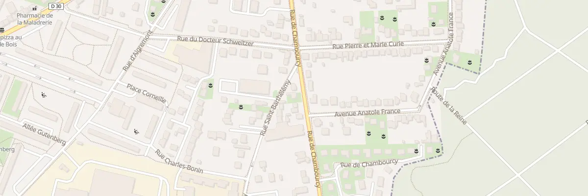 Plan du 44 Rue de Chambourcy à Poissy