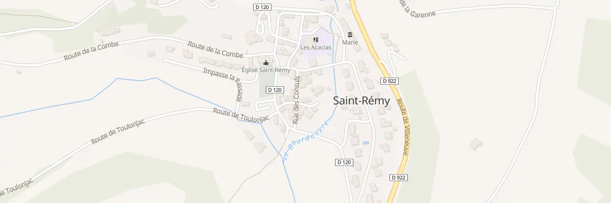 Plan du 5105 Saint Remy à Saint-Rémy