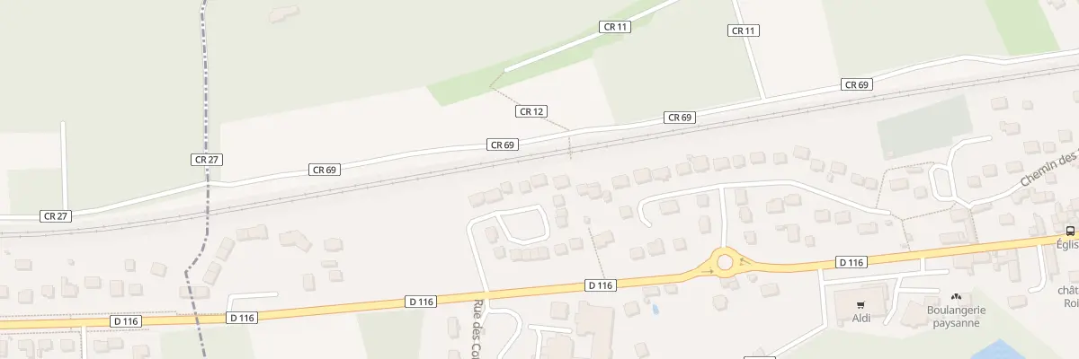Plan du 6 Rue de l’Orme à Roinville