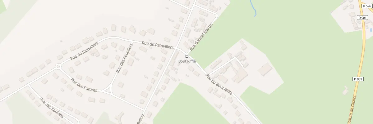 Plan du 523 Rue du Bout Rifflé à Aux Marais