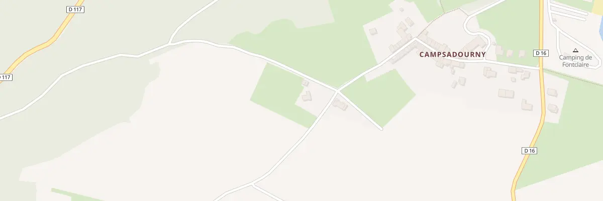 Plan du 16 Av de Campsaure Campsadourny à Puivert