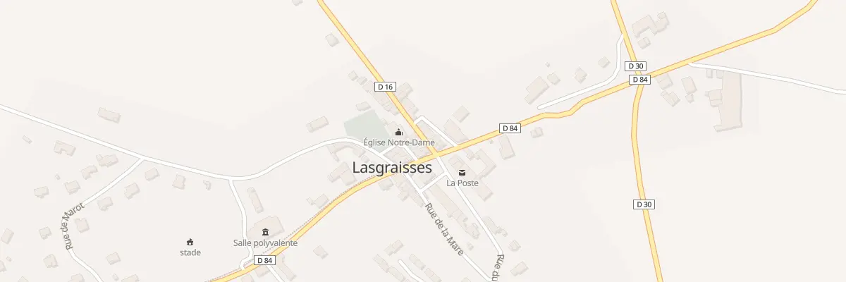 Plan du 5 Rte de Cadalen à Lasgraisses