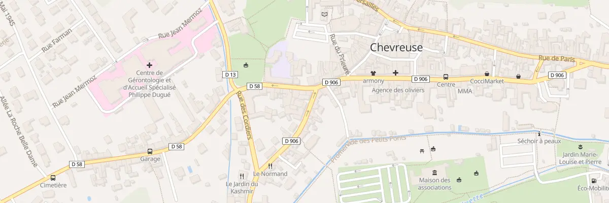 Plan du 4 Rue de Rambouillet à Chevreuse