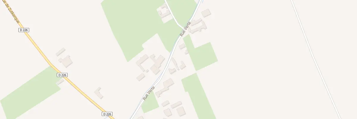 Plan du 5038 Rue Verte à Nortkerque