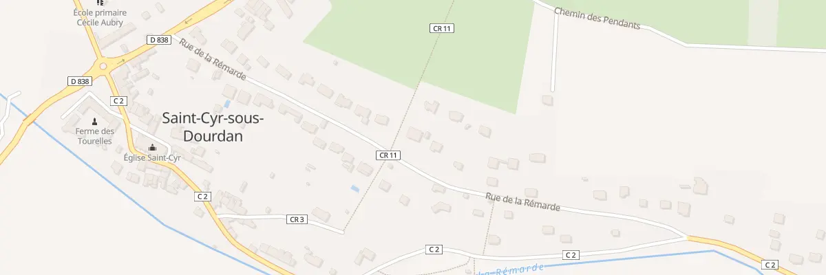 Plan du 23 Rue de la Remarde à Saint-Cyr-sous-Dourdan