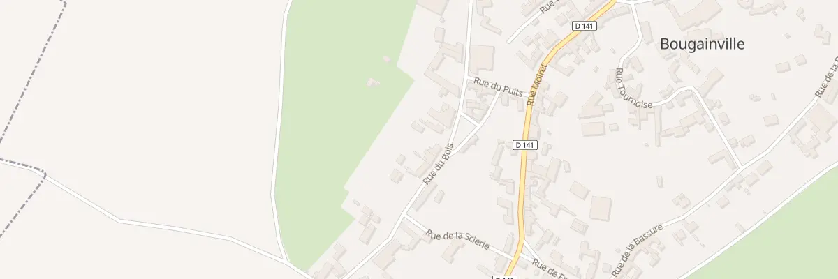 Plan du 10 Rue du Bois à Bougainville