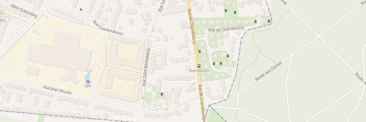 Plan du 74 Rue de Chambourcy à Poissy