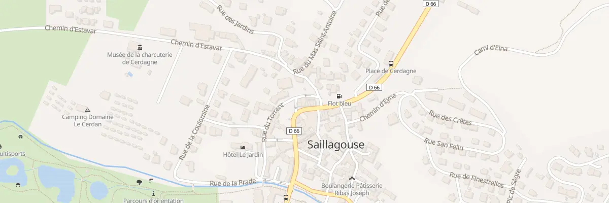 Plan du 1 Rue du Torrent à Saillagouse