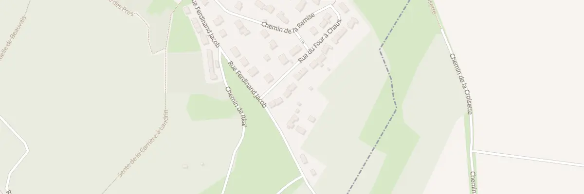Plan du 6 Rue du Four a Chaux à Boissy-l’Aillerie