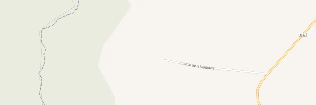 Plan du 356 Che de la Ventouse à Salles