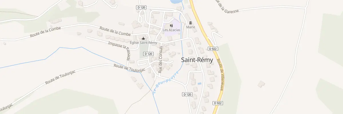 Plan du 5016 Saint Remy à Saint-Rémy