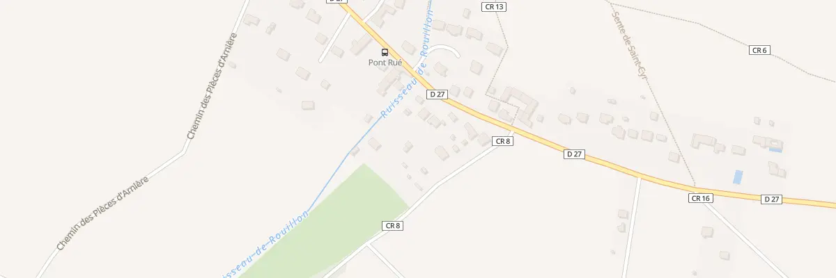 Plan du 34 Rue du Pont Rue à Saint-Cyr-sous-Dourdan