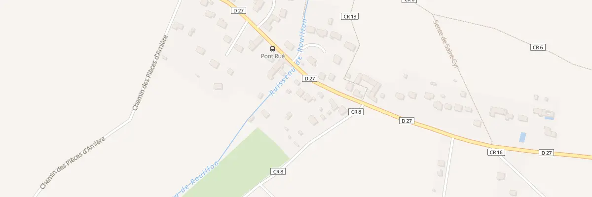 Plan du 32 Rue du Pont Rue à Saint-Cyr-sous-Dourdan