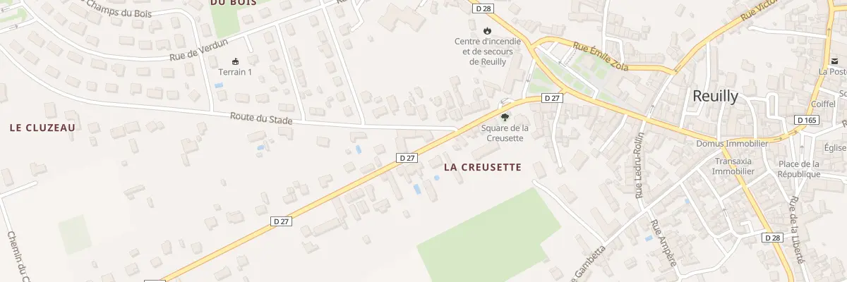 Plan du 16 Rue Anciens Combattants Afn à Reuilly