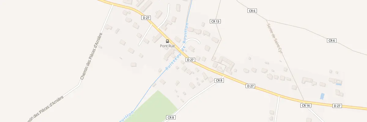 Plan du 30 Rue du Pont Rue à Saint-Cyr-sous-Dourdan
