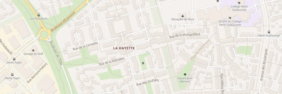 Plan du 6 Rue Maryse Bastie à Jouy-le-Moutier