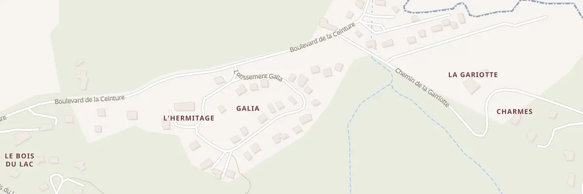 Plan du 10 Lot Galia aux Brunels
